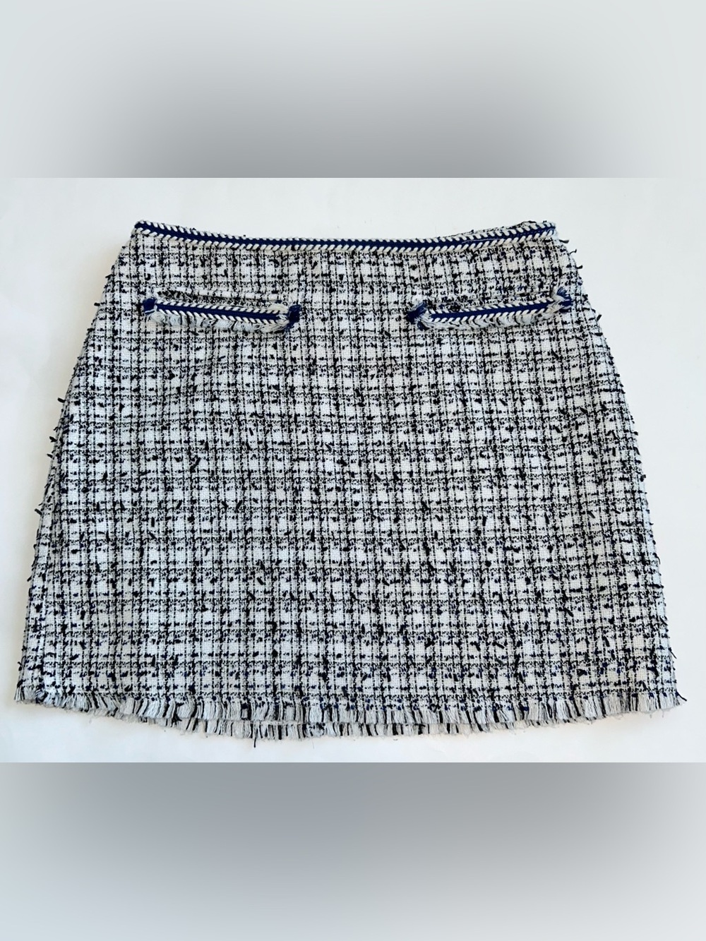 H&M Tweed Mini Skirt